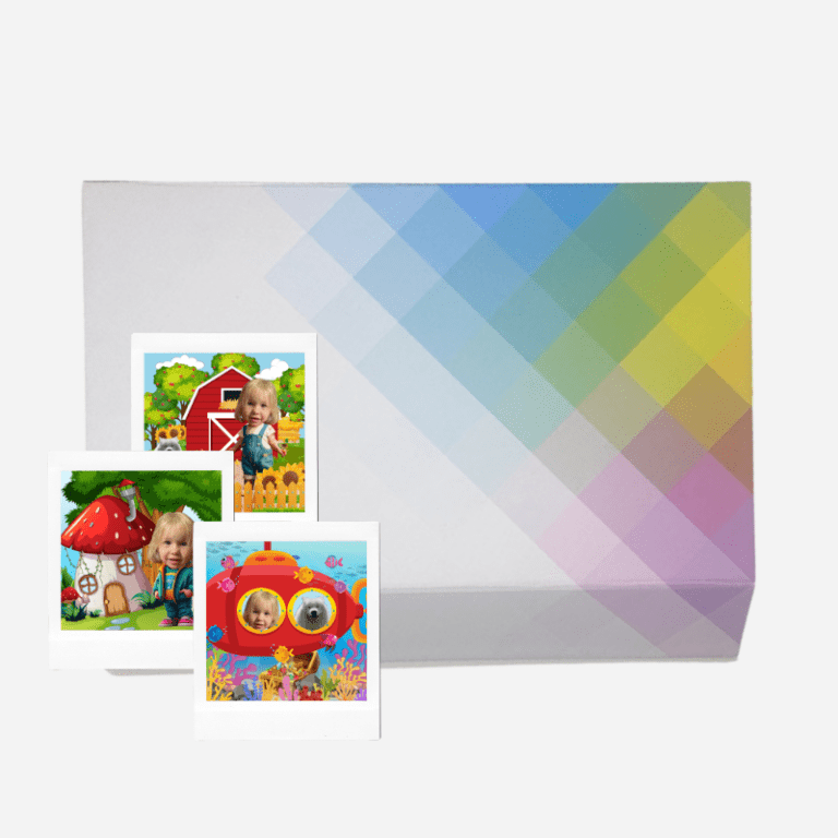 Personalizowane karty memo ze zdjęciem dziecka gdzie jest?, wyjątkowe prezenty z własnym nadrukiem