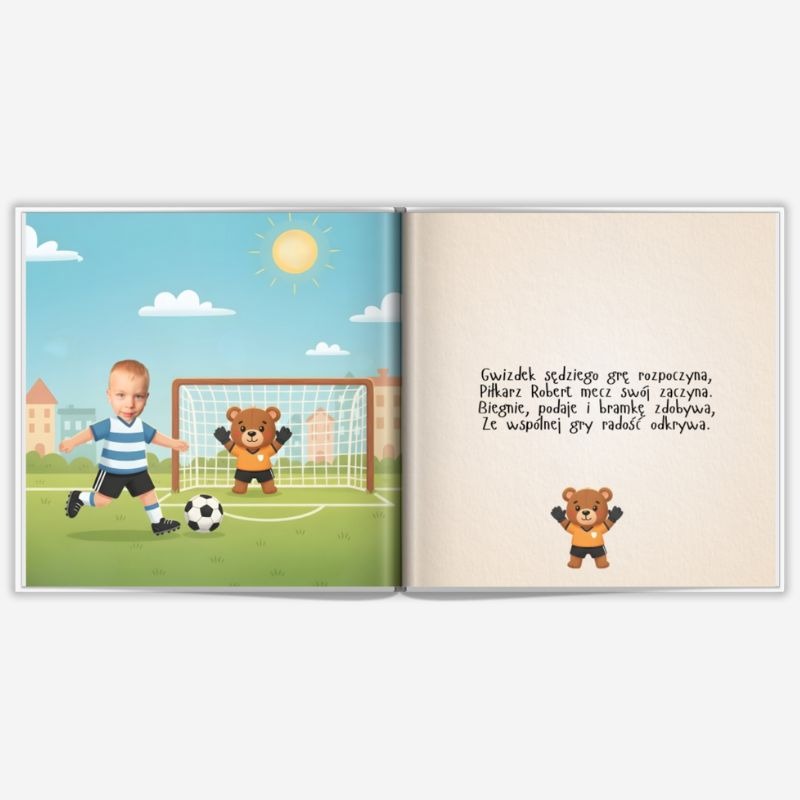 personalizowana książka dla dziecka z imieniem i zdjęciem – książka o zawodach