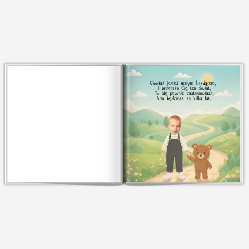 personalizowana książka dla dziecka z imieniem i zdjęciem – książka o zawodach