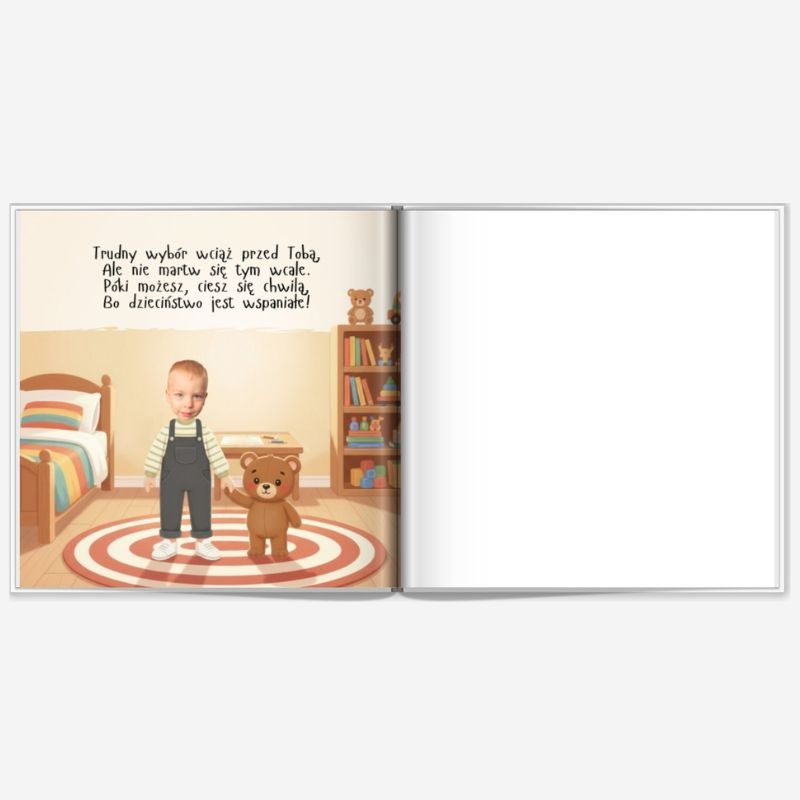 personalizowana książka dla dziecka z imieniem i zdjęciem – książka o zawodach