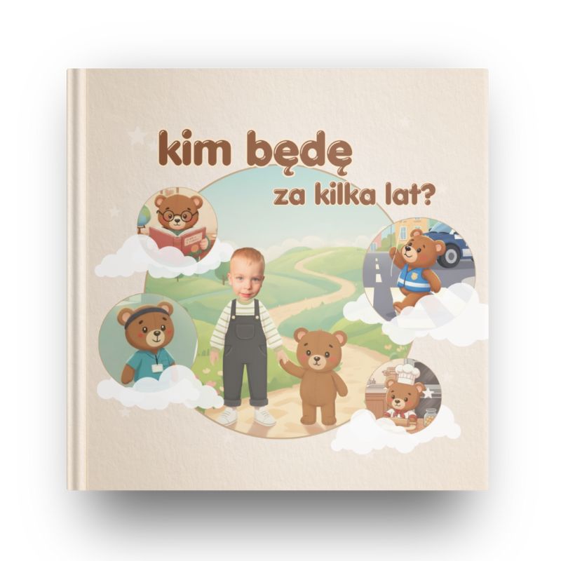 personalizowana książka dla dziecka z imieniem i zdjęciem – książka o zawodach