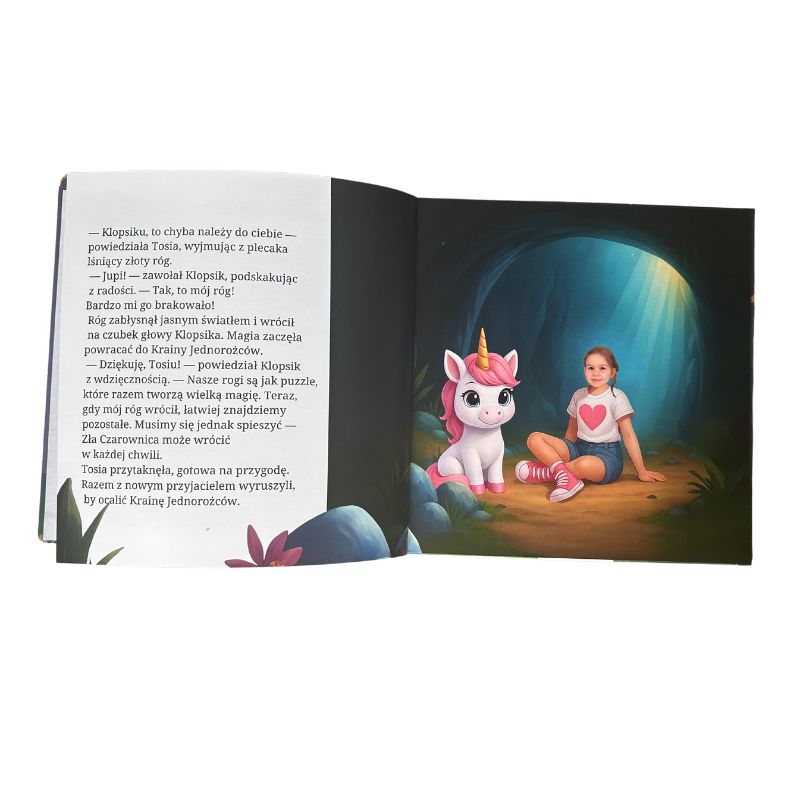 Książka Dla Starszaka "W KRAINIE JEDNOROŻCÓW"