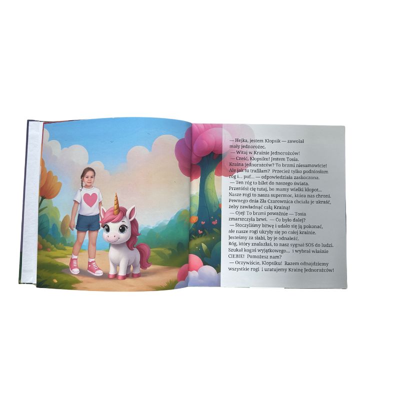 Książka Dla Starszaka "W KRAINIE JEDNOROŻCÓW"
