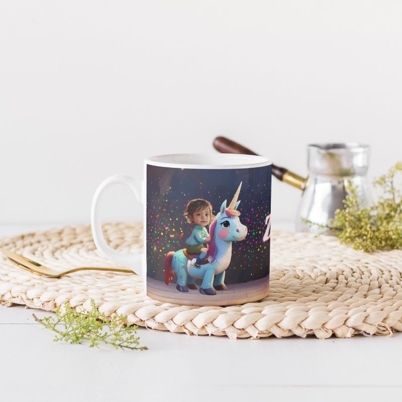 Kubek ze zdjęciem jednorożec 2