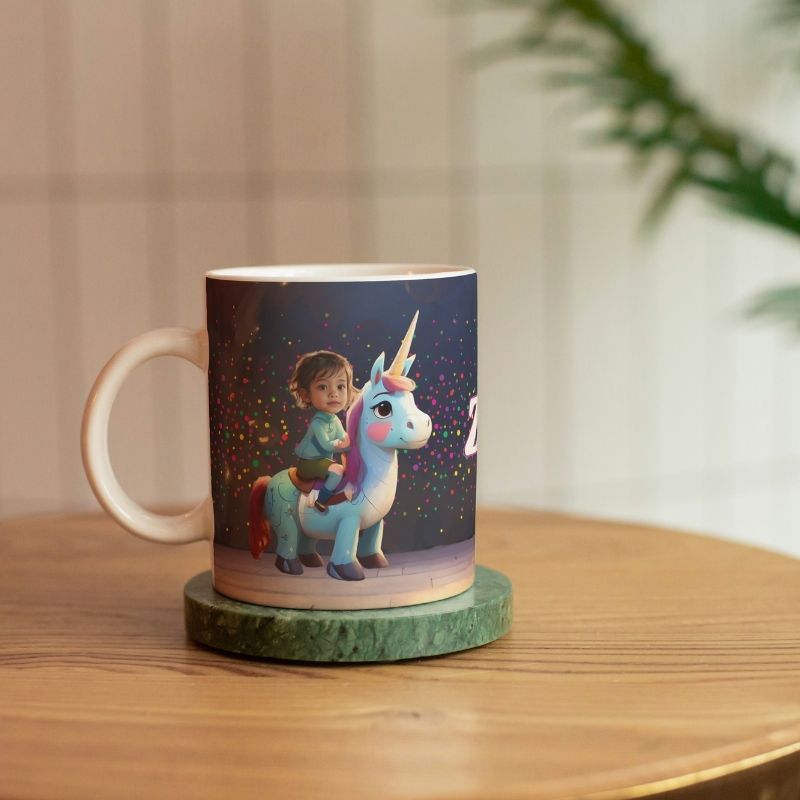 Kubek ze zdjęciem jednorożec 2