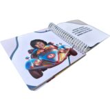 Personalizowana książka o pojazdach dla małego dziecka 1–3 lata. Sztywne strony, bindowanie na spirali