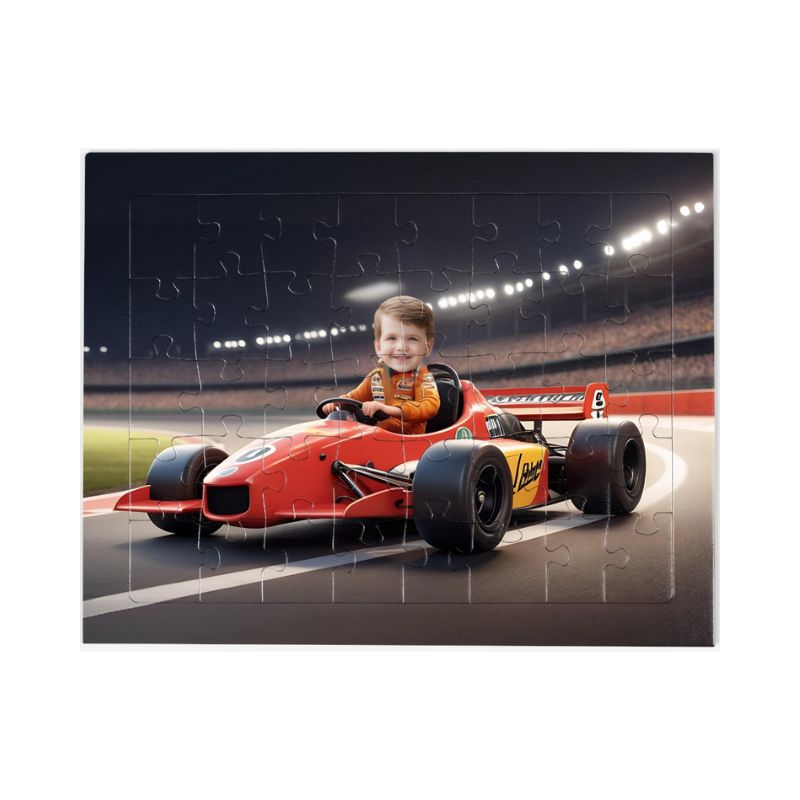 BOLID PERSONALIZOWANE PUZZLE Z TWOIM ZDJĘCIEM 40EL POJAZDY