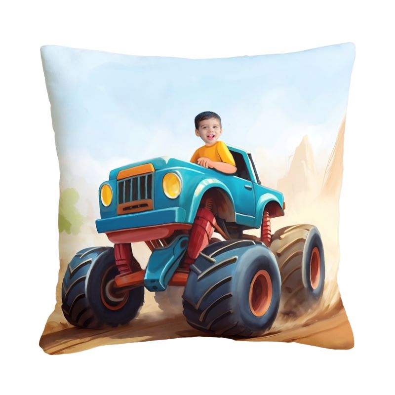 Poduszka ze zdjęciem Monster Truck