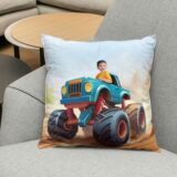 Poduszka ze zdjęciem Monster Truck