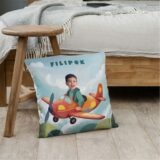 poduszka ze zdjęciem samolot