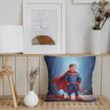 personalizowana poduszka superbohater z imieniem dziecka