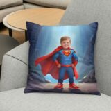 personalizowana poduszka superbohater z imieniem dziecka