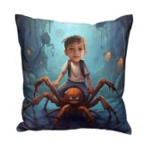 poduszka z Twoim zdjęciem personalizowana Pająk – bajkowy świat przygody