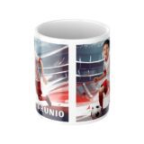 personalizowany kubek piłkarz ze zdjęciem dziecka