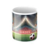 personalizowany kubek piłkarze ze zdjęciem dziecka i opcjonalnym imieniem