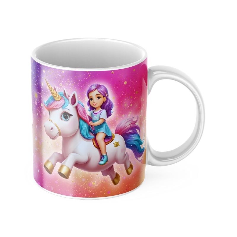 Personalizowany Kubek z Twoim imieniem Jednorożec