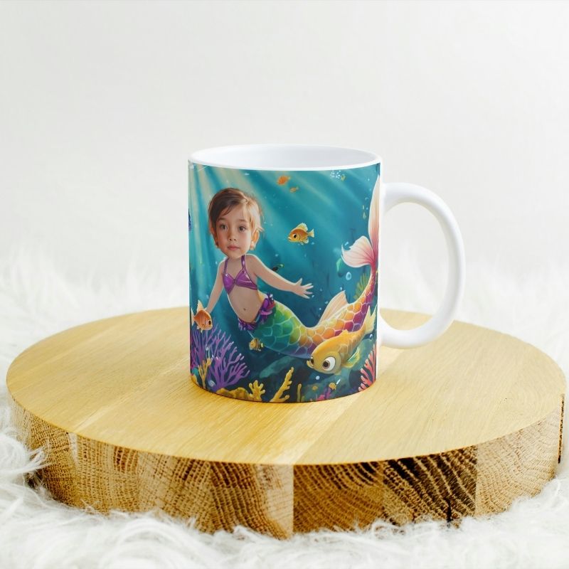 Kubek ze zdjęciem Syrenka