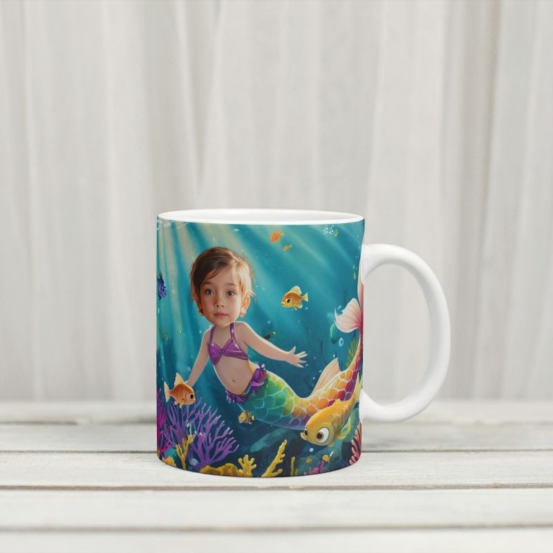 Kubek ze zdjęciem Syrenka