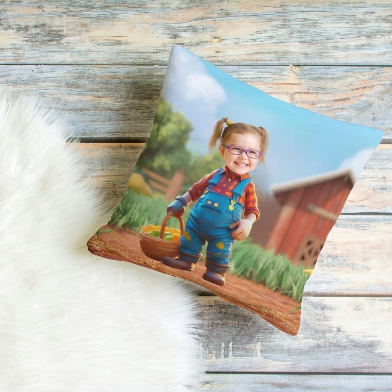 Poduszka personalizowana z Twoim zdjęciem FARMER