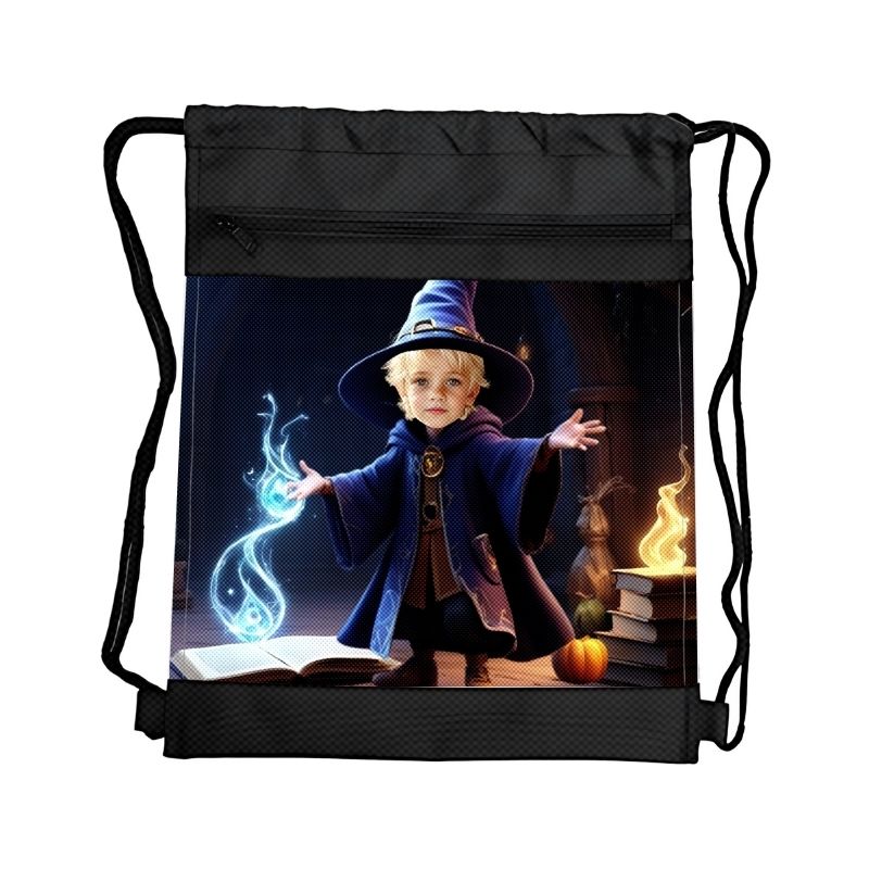 MAGIA 3 PERSONALIZOWANY WOREK Z BAJKOWĄ GRAFIKĄ i TWOIM ZDJĘCIEM Z PRZEGRÓDKAMI NA ZAMEK