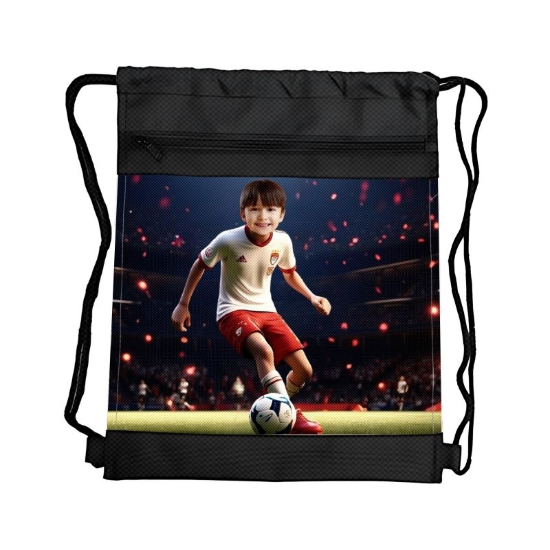 Personalizowane prezenty ze zdjęciem dla dzieci, wyjątkowe prezenty z własnym nadrukiem worek personalizowany ze zdjęciem worek do szkoły worek do przedszkola