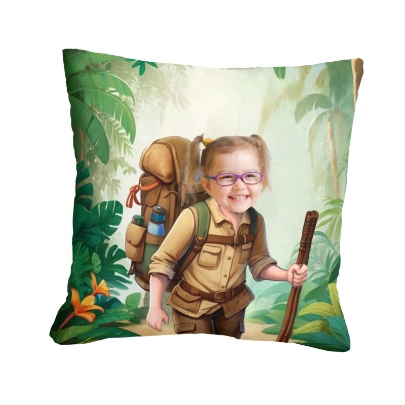 PODRÓŻNICZKA PODUSZKA PERSONALIZOWANA Z TWOIM ZDJĘCIEM