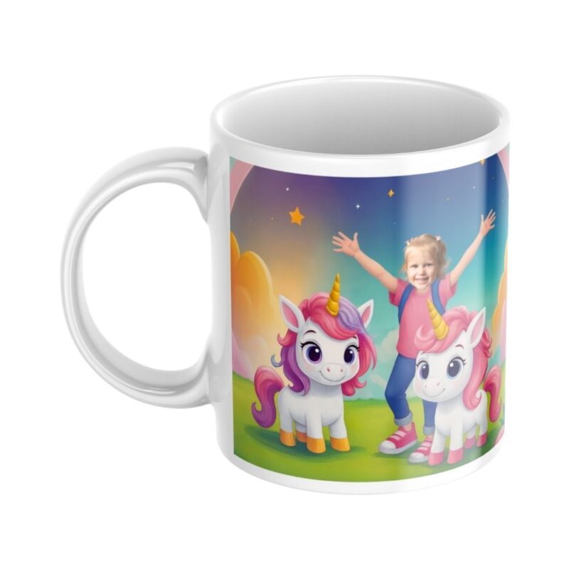 personalizowany kubek jednorożce