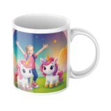 personalizowany kubek jednorożce