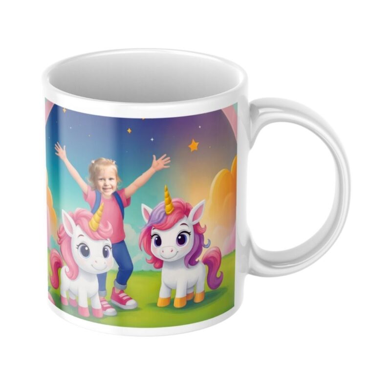 personalizowany kubek jednorożce