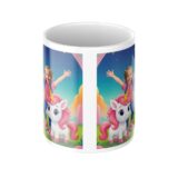 personalizowany kubek jednorożce