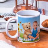 personalizowany kubek miś
