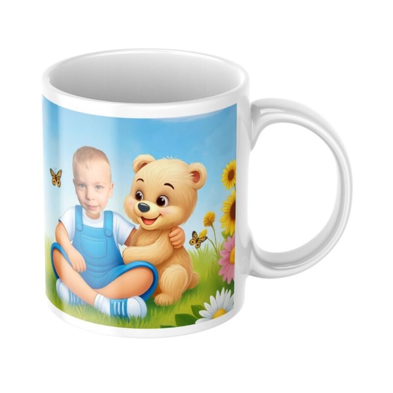 personalizowany kubek miś