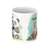 personalizowany kubek panda ze zdjęciem