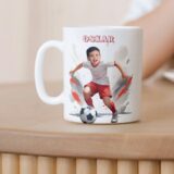 kubek pilkarz ze zdjęciem