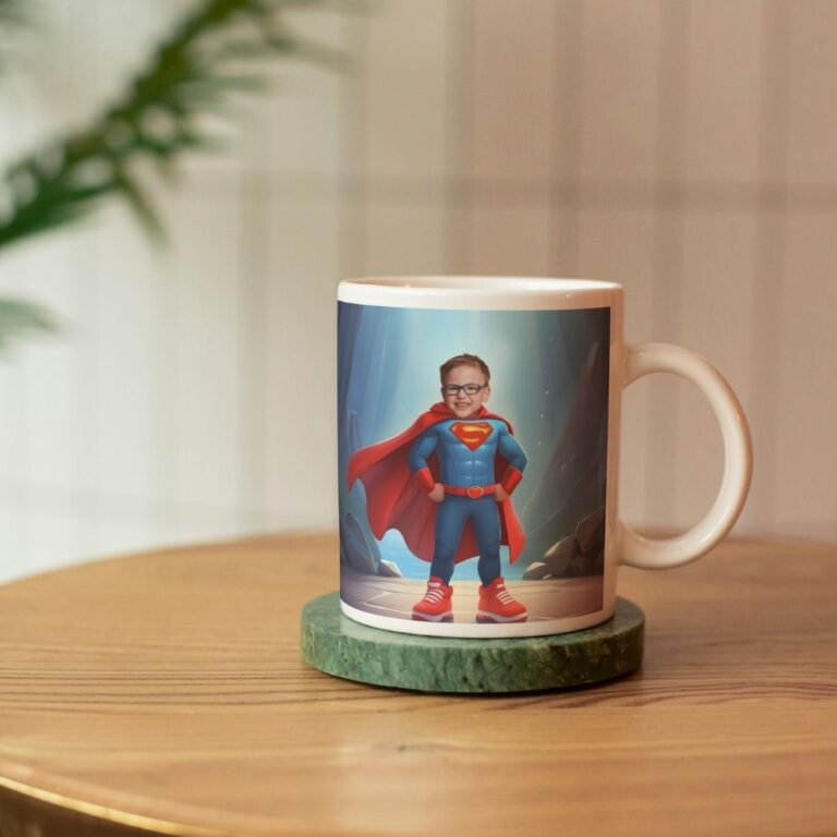 personalizowany kubek superbohater