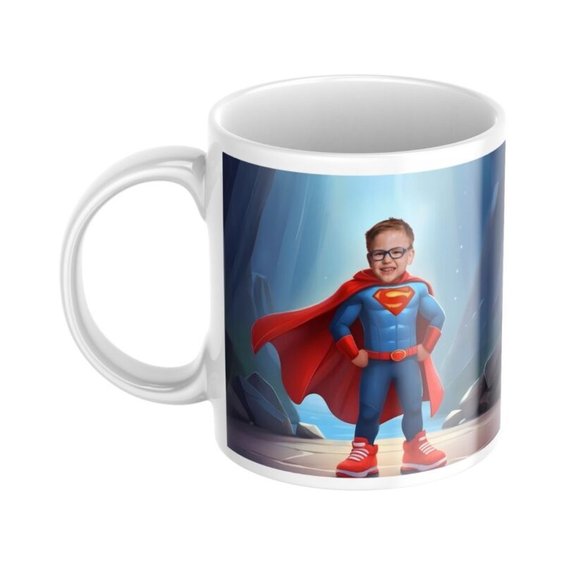 personalizowany kubek superbohater