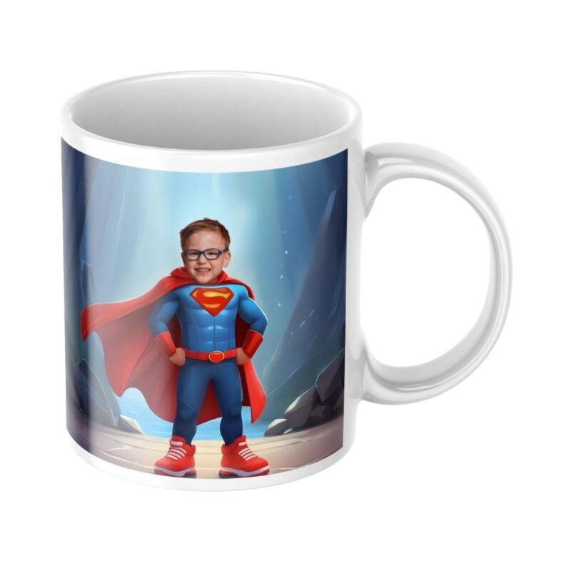 personalizowany kubek superbohater