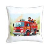 personalizowana poduszka z nadrukiem, poduszka z bajkową grafiką, pluszowa poduszka 45x45, poduszka z własnym zdjęciem, wyjątkowy prezent na każdą okazję, miękka poduszka dekoracyjna, poduszka na zamówienie, poduszka z kolorowym nadrukiem, trwała poduszka sublimacyjna, poduszka z kulką silikonową, poduszka dla dzieci z grafiką, poduszka personalizowana na prezent, poduszka z zamkiem do prania, szybka realizacja poduszki WÓZ STRAŻACKI