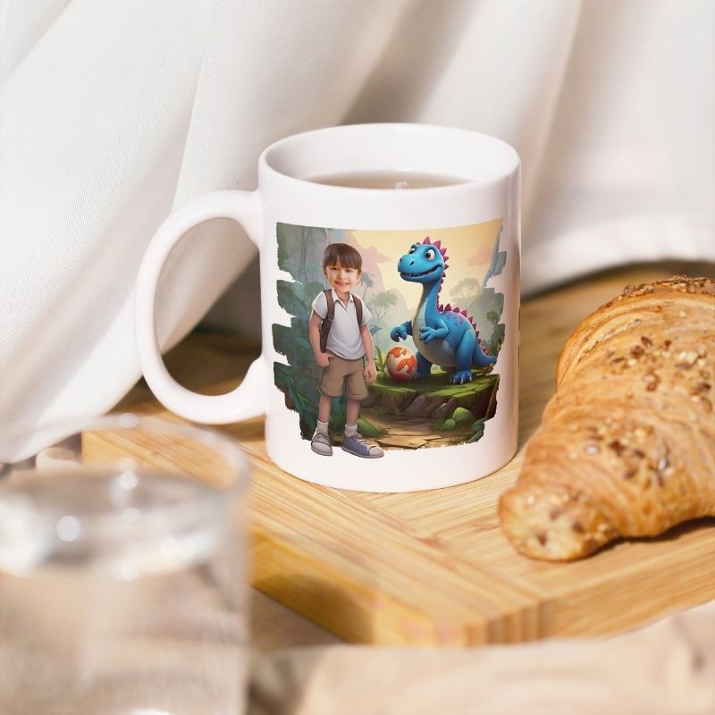 Kubek ze zdjęciem Odkrywca dinozaurów 8