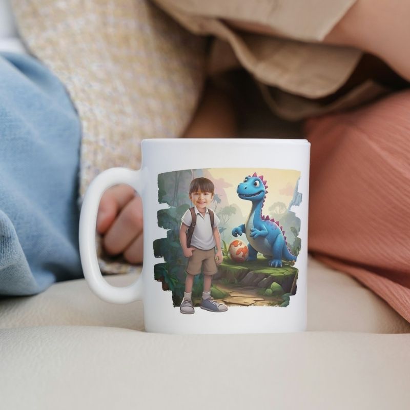 Kubek ze zdjęciem Odkrywca dinozaurów 8
