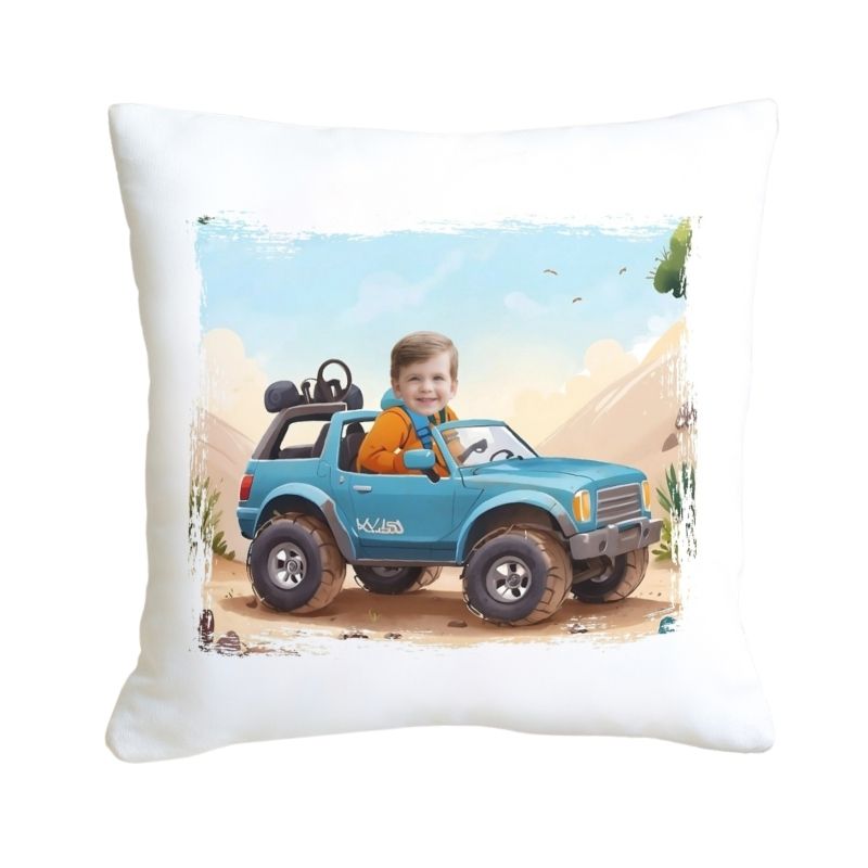 personalizowana poduszka z nadrukiem, poduszka z bajkową grafiką, pluszowa poduszka 45x45, poduszka z własnym zdjęciem, wyjątkowy prezent na każdą okazję, miękka poduszka dekoracyjna, poduszka na zamówienie, poduszka z kolorowym nadrukiem, trwała poduszka sublimacyjna, poduszka z kulką silikonową, poduszka dla dzieci z grafiką, poduszka personalizowana na prezent, poduszka z zamkiem do prania, szybka realizacja poduszki OFFROAD