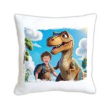 personalizowana poduszka z nadrukiem, poduszka z bajkową grafiką, pluszowa poduszka 45x45, poduszka z własnym zdjęciem, wyjątkowy prezent na każdą okazję, miękka poduszka dekoracyjna, poduszka na zamówienie, poduszka z kolorowym nadrukiem, trwała poduszka sublimacyjna, poduszka z kulką silikonową, poduszka dla dzieci z grafiką, poduszka personalizowana na prezent, poduszka z zamkiem do prania, szybka realizacja poduszki DINOZAUR