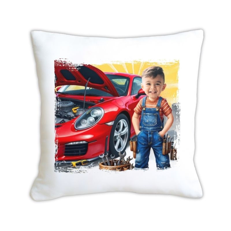 personalizowana poduszka z nadrukiem, poduszka z bajkową grafiką, pluszowa poduszka 45x45, poduszka z własnym zdjęciem, wyjątkowy prezent na każdą okazję, miękka poduszka dekoracyjna, poduszka na zamówienie, poduszka z kolorowym nadrukiem, trwała poduszka sublimacyjna, poduszka z kulką silikonową, poduszka dla dzieci z grafiką, poduszka personalizowana na prezent, poduszka z zamkiem do prania, szybka realizacja poduszki MECHANIK