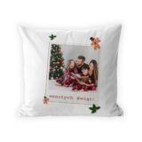 Poduszka na świąteczny prezent ze zdjęciem - idealną do spania i dekoracji. Wyjątkowy prezent w 48 godzin! Trwałość nadruku, żywe kolory, możliwość prania w pralce.