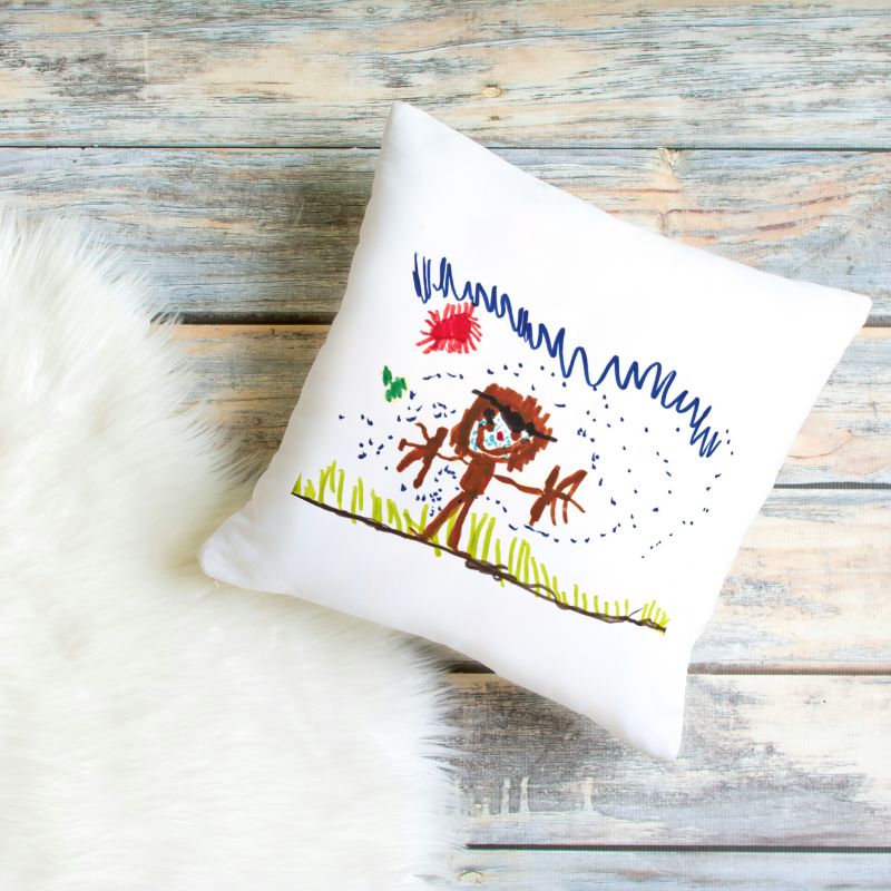 PODUSZKA Z WŁASNYM RYSUNKIEM