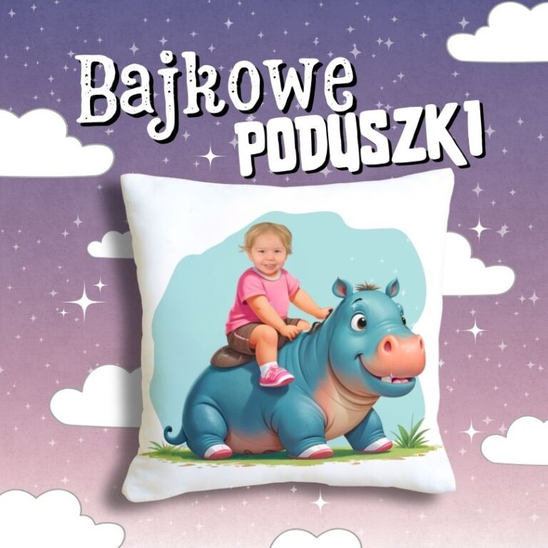 Wprowadź swoje dziecko w świat fantazji dzięki poduszkom, które łączą jego zdjęcie z bajkowymi postaciami! Miękkie i przytulne, prezenty ze zdjęciem idealne do snu i zabawy, zapewniają magiczne sny i radość na co dzień.