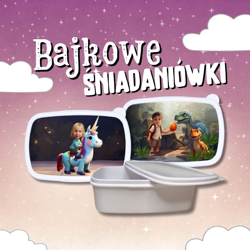 Śniadaniówki z wyjątkową grafiką sprawią, że każdy posiłek będzie magiczny! Idealne do szkoły, przedszkola lub na wycieczkę. Twoje dziecko pokocha swoje pudełko z ulubioną postacią, a posiłki staną się jeszcze przyjemniejsze.