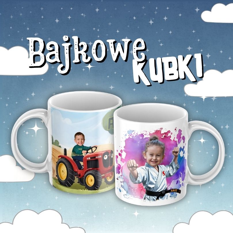 Rozpocznij dzień od uśmiechu z kubkiem, który jest nie tylko praktyczny, ale i wyjątkowy! Każdy kubek łączy zdjęcie Twojego dziecka z jego ulubioną bajkową scenerią, tworząc unikalny, personalizowany prezent ze zdjęciem pełen magii. Idealny na herbatę, kakao czy sok!