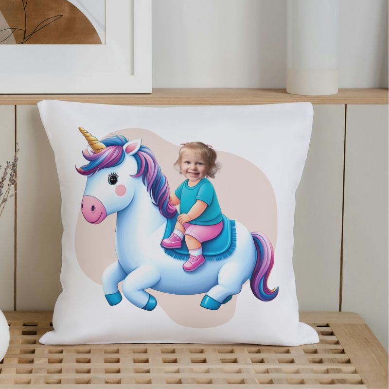 Jednorożec maluch poduszka personalizowana dla dzieci