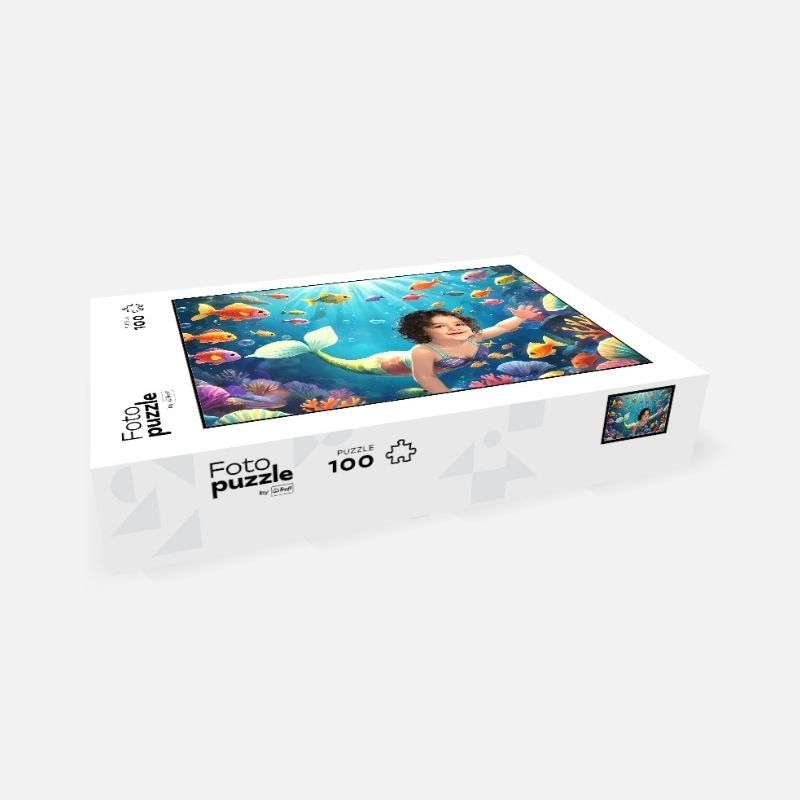 Puzzle ze zdjęciem Syrenka 100 – podróż w podwodny świat przygód